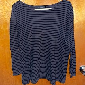 Long sleeve striped shirt